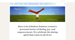 Desktop Screenshot of daretobefabulous.com